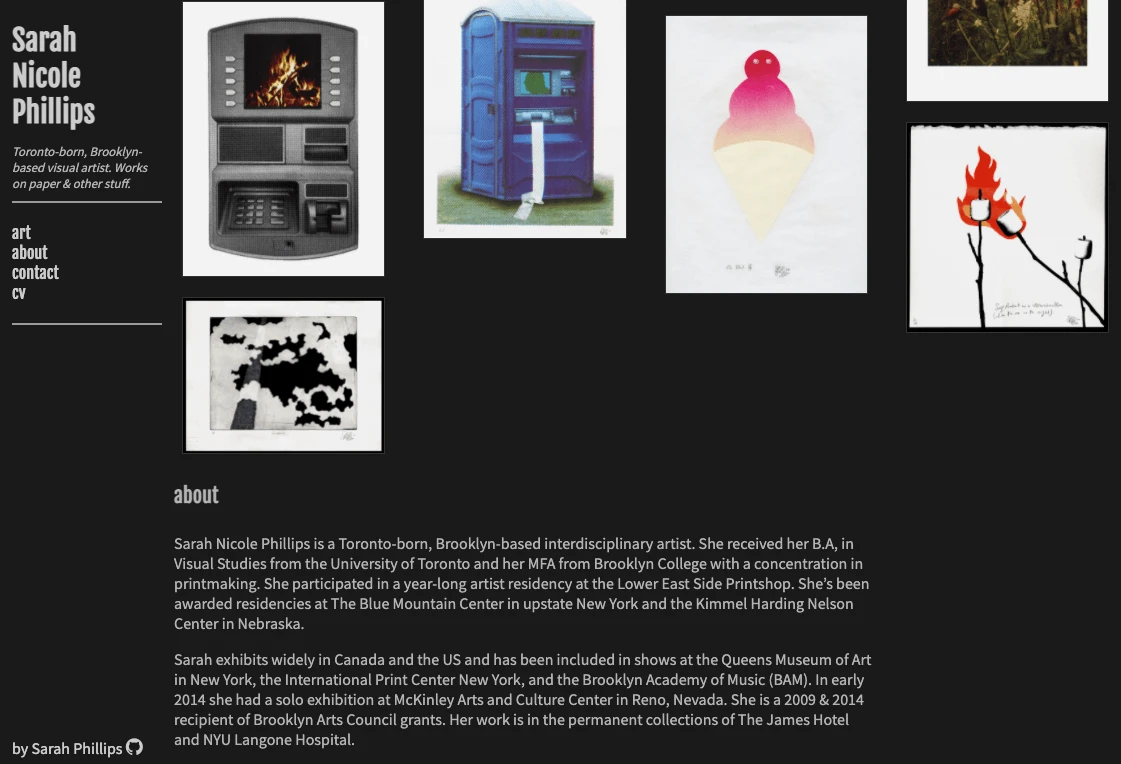 Artist Portfolio